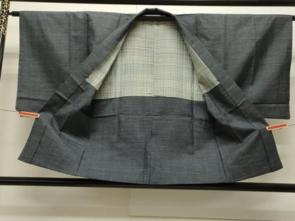 平和屋着物∞男性 本場大島紬 羽織 80亀甲 総詰め 正絹 逸品 CAAW4928dy