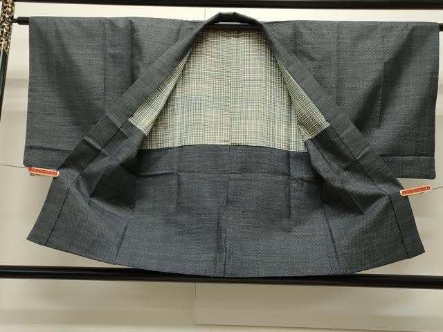 平和屋着物∞男性 本場大島紬 羽織 80亀甲 総詰め 正絹 逸品 CAAW4928dy