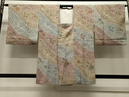 平和屋着物＃道行コート　辻が花　鈴乃屋扱い　正絹　逸品　CAAW4933dy