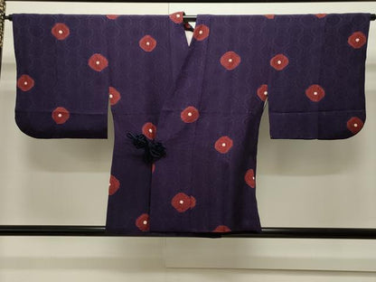平和屋着物∞道中着 総絞り 七宝文 正絹 逸品 CAAW4936dy