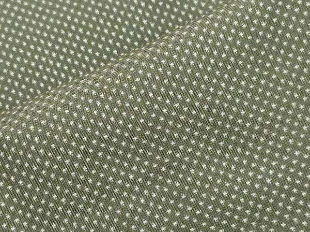 平和屋着物＃本場大島紬　道行コート　7マルキ　間道　ロング丈　正絹　逸品　CAAW4964dy