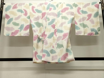 平和屋着物∞道中着　地紙文　暈し染め　正絹　逸品　CAAW4966dy
