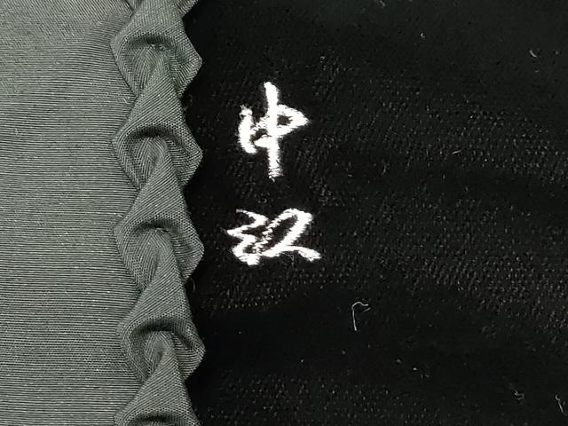 平和屋着物＃和装コート　ベロア　黒地　CAAW4975dy