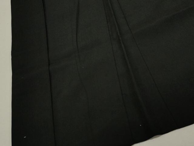 平和屋着物∞男性 黒紋付 長羽織 正絹 逸品 CAAW4994dy