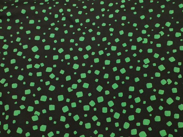 平和屋着物∞羽織 箔チラシ 黒地 衿付き 仮絵羽 正絹 逸品 CAAW5010dy