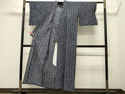 平和屋着物∴夏物 浴衣 有松鳴海絞り 花尽し文 綿 逸品 CAAW5027dy