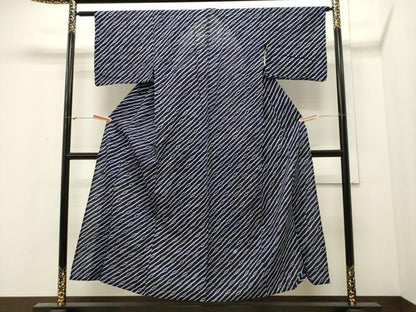 平和屋着物∴夏物　浴衣　有松鳴海絞り　吉祥文　綿　逸品　CAAW5029dy