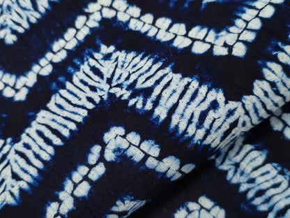 平和屋着物∴夏物　浴衣　有松鳴海絞り　吉祥文　綿　逸品　CAAW5052dy