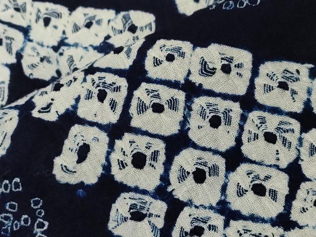 平和屋着物∴夏物 浴衣 有松鳴海絞り 流水花文 綿 逸品 CAAW5080dy