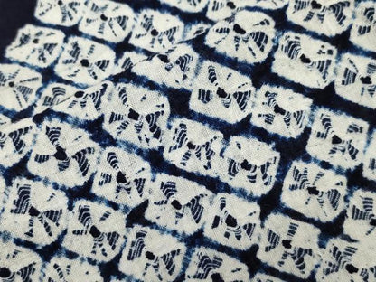 平和屋着物∴夏物 浴衣 有松鳴海絞り 草木文 綿 逸品 CAAW5086dy