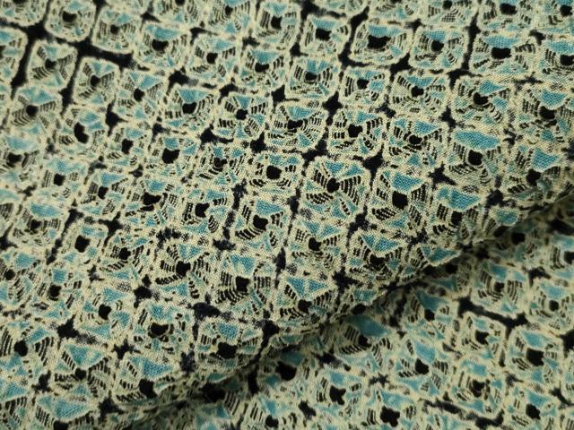 平和屋着物∴夏物 浴衣 有松鳴海絞り 蜘蛛絞り 綿 逸品 CAAW5117dy