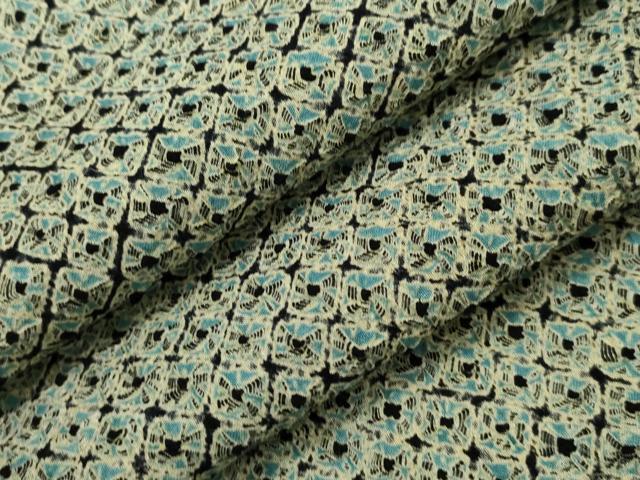 平和屋着物∴夏物 浴衣 有松鳴海絞り 蜘蛛絞り 綿 逸品 CAAW5117dy