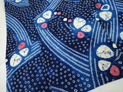 平和屋着物∴夏物 浴衣 有松鳴海絞り 吉祥文 綿 逸品 CAAW5126dy