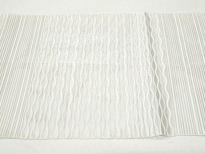 平和屋着物＊夏物 八寸名古屋帯 絽綴れ 霞文 砂色 正絹 逸品 CAAW5485fb