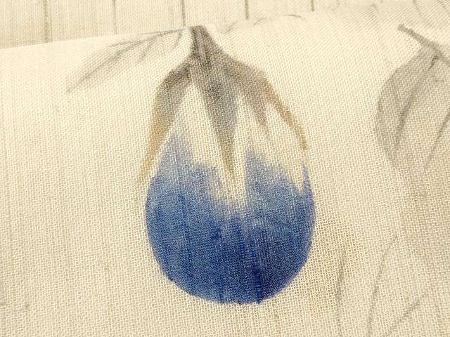 平和屋着物＊夏物 九寸名古屋帯 手描き 成り物 正絹 逸品 CAAW5491fb