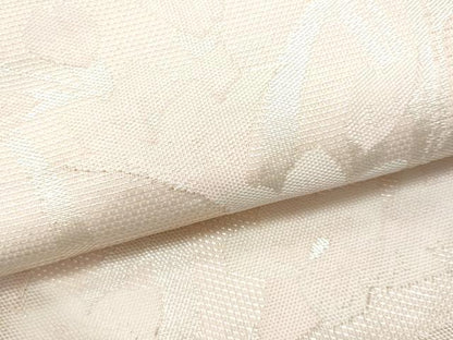 平和屋着物＊夏物 九寸名古屋帯 秋草文 銀糸 正絹 逸品 CAAW5507fb