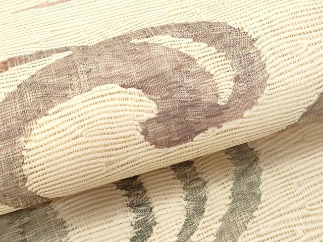 平和屋着物＊夏物 太鼓柄袋帯 立波文 正絹 逸品 CAAW5571fb