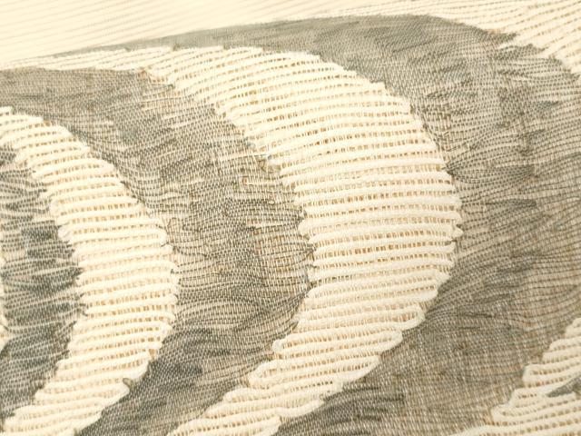 平和屋着物＊夏物 太鼓柄袋帯 立波文 正絹 逸品 CAAW5571fb