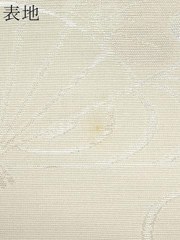 平和屋着物＊夏物 六通柄袋帯 流水扇面文 銀糸 正絹 逸品 CAAW5572fb