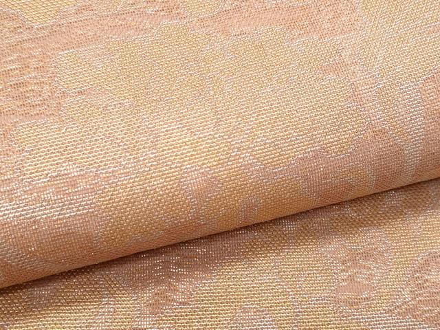 平和屋着物＊夏物 織物一筋名門 織悦 全通柄 本袋帯 花唐草文 金銀糸 関西仕立て 正絹 逸品 CAAW5573fb