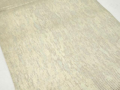 平和屋着物＊夏物 六通柄袋帯 霞文 金糸 引箔 正絹 逸品 CAAW5574fb