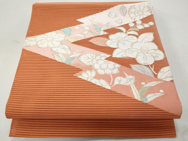 平和屋着物＊夏物 八寸名古屋帯 絽綴れ 辻が花 金銀糸 正絹 逸品 CAAW5590fb