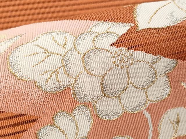 平和屋着物＊夏物 八寸名古屋帯 絽綴れ 辻が花 金銀糸 正絹 逸品 CAAW5590fb