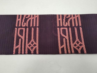 平和屋着物＊夏物 八寸名古屋帯 絽綴れ 吉祥文 名古屋仕立て 正絹 逸品 CAAW5596fb