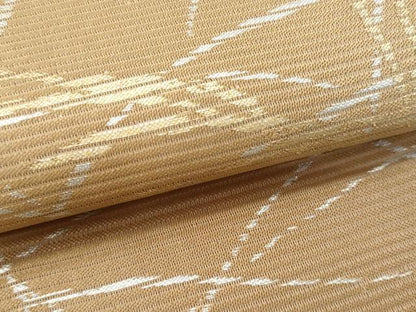 平和屋着物＊夏物 九寸名古屋帯 芝草文 金銀糸 正絹 逸品 CAAW5599fb
