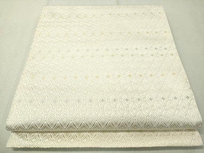 平和屋着物●本場筑前博多織　八寸名古屋帯　吉祥文様　正絹　逸品　CAAW5861vp