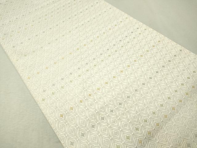 平和屋着物●本場筑前博多織　八寸名古屋帯　吉祥文様　正絹　逸品　CAAW5861vp