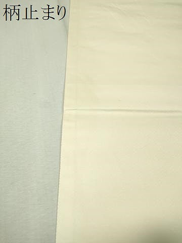 平和屋着物▼六通柄袋帯　立波地紙市松花文　金銀糸　引箔　正絹　逸品　CAAW5946vp