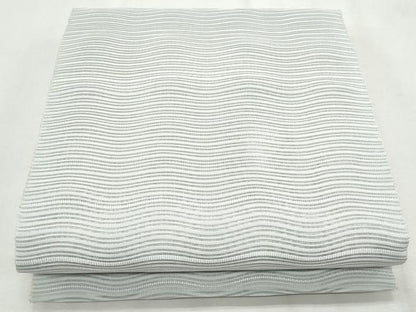 平和屋着物＊夏物 絽綴れ 八寸名古屋帯 よろけ縞 正絹 逸品 CAAW6571th