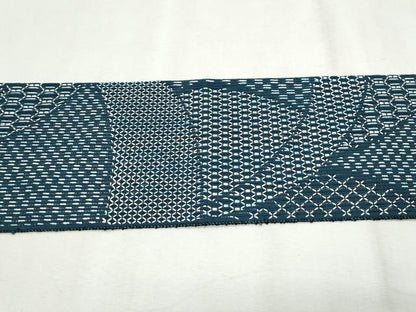 平和屋着物＊夏物　八寸名古屋帯　吉祥文　正絹　逸品　CAAW6580th