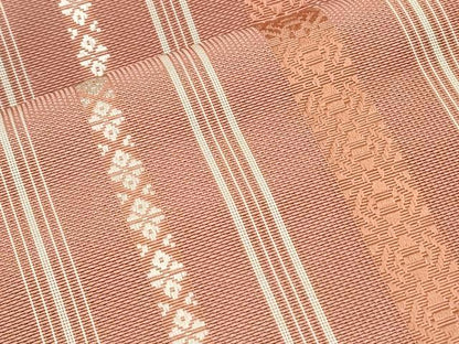平和屋着物＊夏物　本場筑前博多織　八寸名古屋帯　紗献上　正絹　逸品　CAAW6582th
