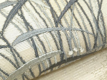 平和屋着物＊夏物 九寸名古屋帯 刺繍 稲穂 金銀糸 正絹 逸品 CAAW6625th
