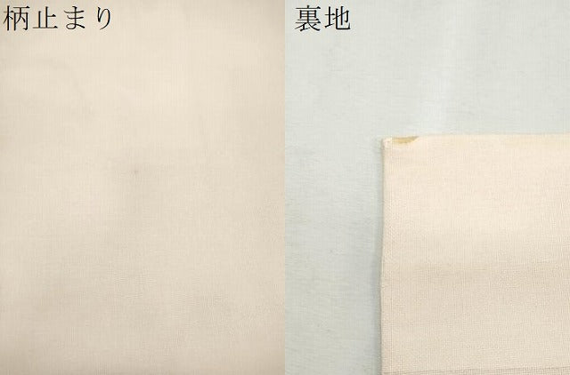 平和屋着物＊夏物　六通柄袋帯　流水杜若　金彩　正絹　逸品　CAAW6648th