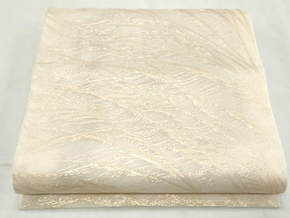 平和屋着物＊夏物　六通柄　本袋帯　芝草文　金糸　正絹　逸品　CAAW6654th
