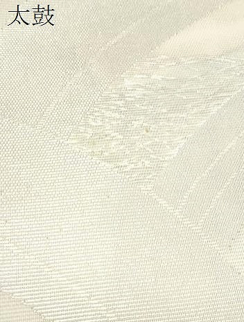 平和屋着物＊夏物　六通柄袋帯　吉祥文　銀糸　正絹　逸品　CAAW6663th