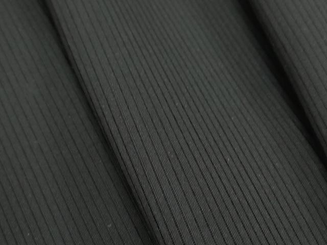 平和屋着物＊夏物 黒紋付 反物 黒地 絽 着尺 逸品 未使用 CAAW6737th