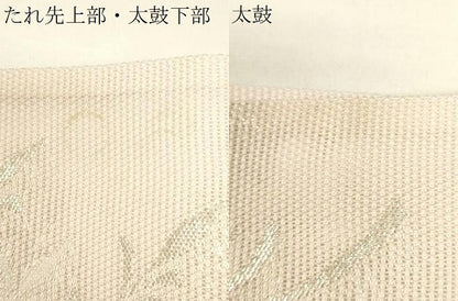 平和屋着物＊夏物　六通柄　京袋帯　杜若　金銀糸　未使用　CAAW6816eg