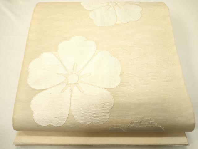 平和屋着物＊夏物 太鼓柄袋帯 舞花文 正絹 逸品 CAAW6819eg