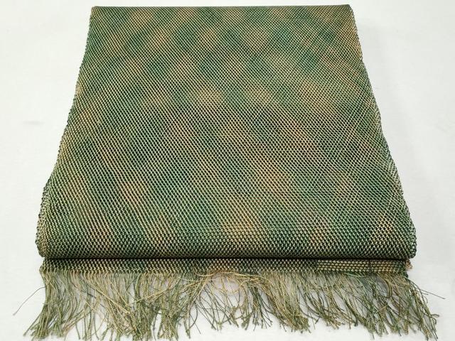 平和屋着物＊夏物 八寸名古屋帯 幾何学文 正絹 逸品 CAAW6866fb