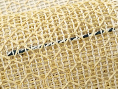 平和屋着物＊夏物 八寸名古屋帯 羅 色紙重ね文 正絹 逸品 CAAW6867fb