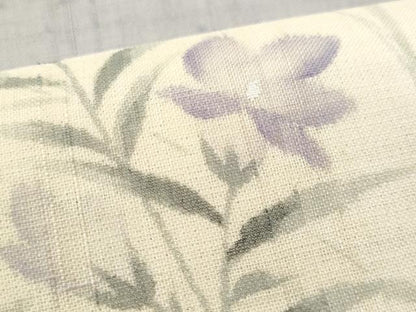平和屋着物＊夏物 九寸開き名古屋帯 枝花文 銀彩 正絹 逸品 CAAW6892fb