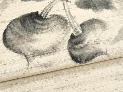 平和屋着物＊夏物 九寸名古屋帯 手描き 成り物 麻 逸品 CAAW6896fb