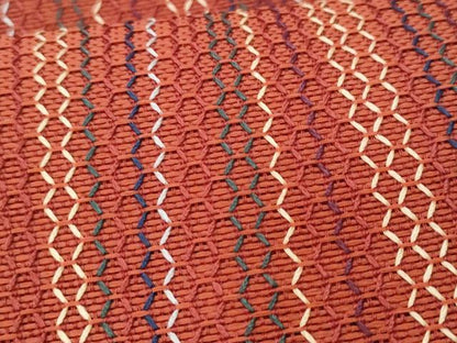 平和屋着物＊夏物 本場筑前博多織 八寸名古屋帯 縞 証紙付き 正絹 逸品 CAAW6917fb