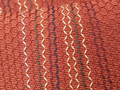 平和屋着物＊夏物 本場筑前博多織 八寸名古屋帯 縞 証紙付き 正絹 逸品 CAAW6917fb
