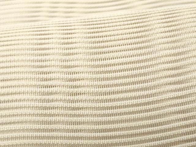 平和屋着物＊夏物 八寸名古屋帯 絽綴れ よろけ縞 正絹 逸品 CAAW6919fb