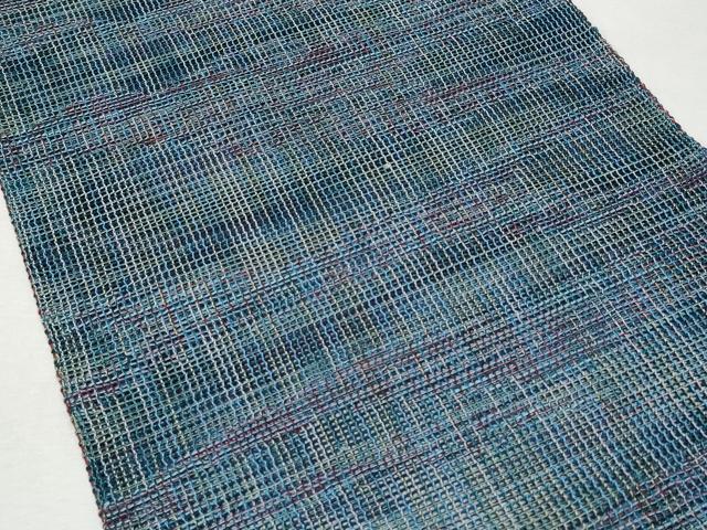 平和屋着物＊夏物 八寸名古屋帯 霞文 正絹 逸品 CAAW6924fb